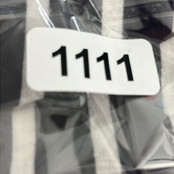 Boston proper striped cap sleeve shirt/tunic women’s size small - Picture 8 of 8